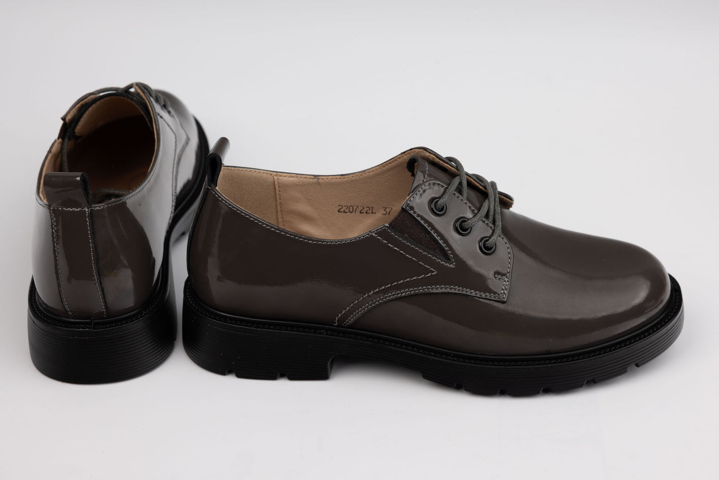 pantofi dama FORMAZIONE 220722 Grey lac