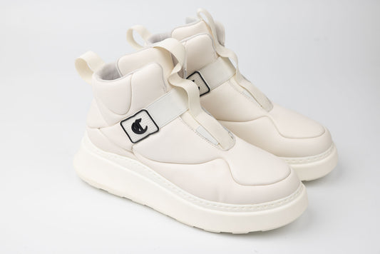 Men's genuine leather boots FRANCO GERARDO 5809 White