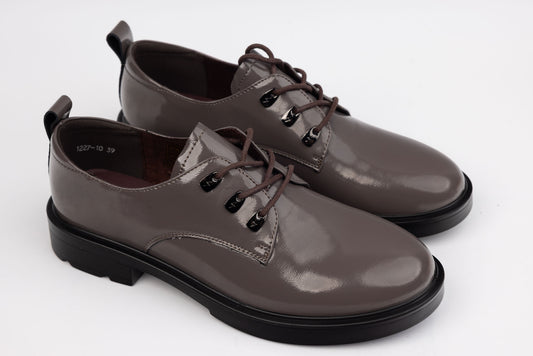 women's shoes FORMAZIONE 1227-10 GREY LACQUER