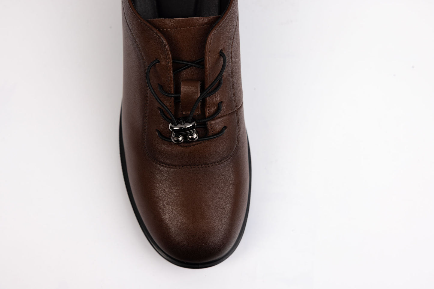 Elegant women's shoes made of genuine leather FORMAZIONE 7605 BROWN