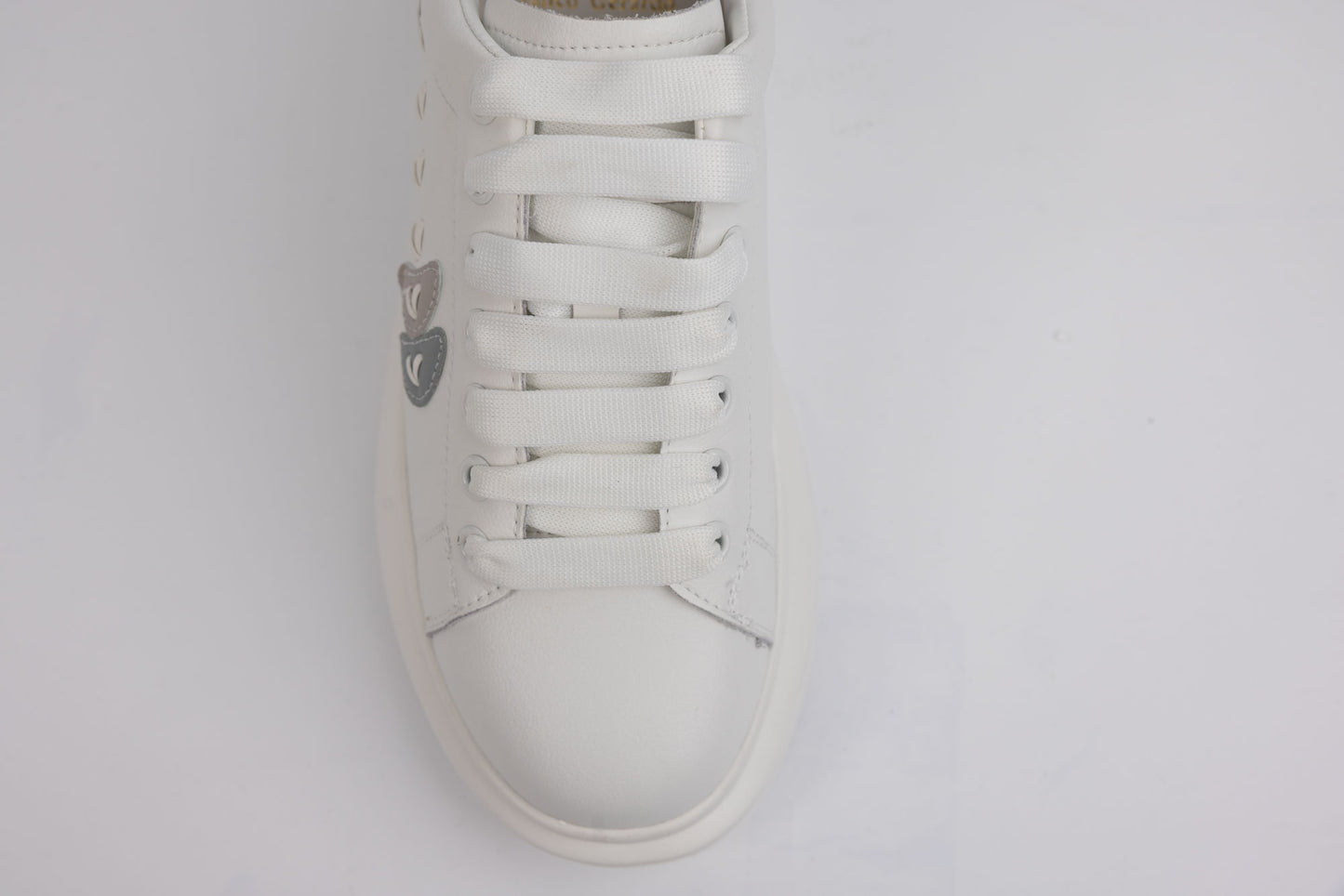 Women's sports shoes made of genuine leather FRANCO GERARDO 2-515 WHITE