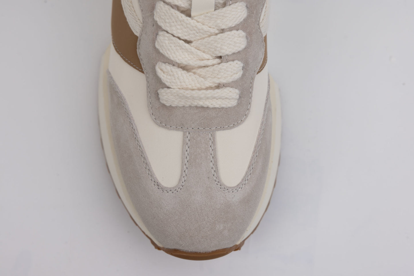 Women's sports shoes made of genuine leather FRANCO GERARDO 6511 APRICOT