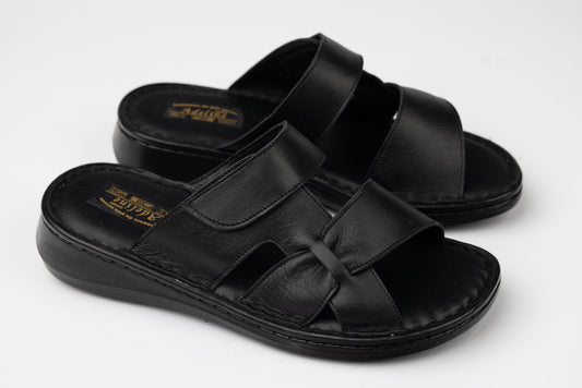 Women's genuine leather slippers ADELINE Valy N