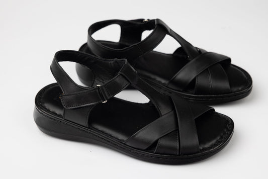 Women's genuine leather sandals ADELINE Flory N