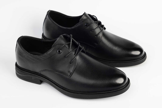 Elegant men's shoes made of genuine leather MELS 2601 N (small)