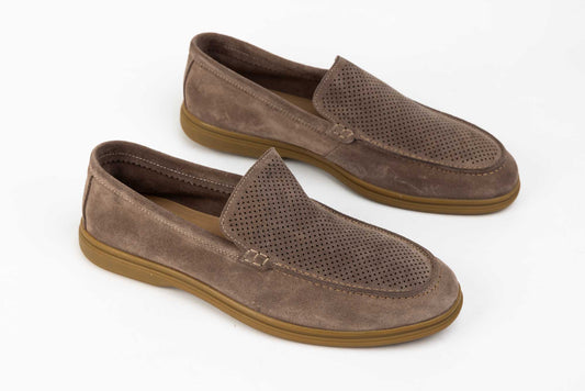 Men's genuine leather shoes RIDGE 01 Mink