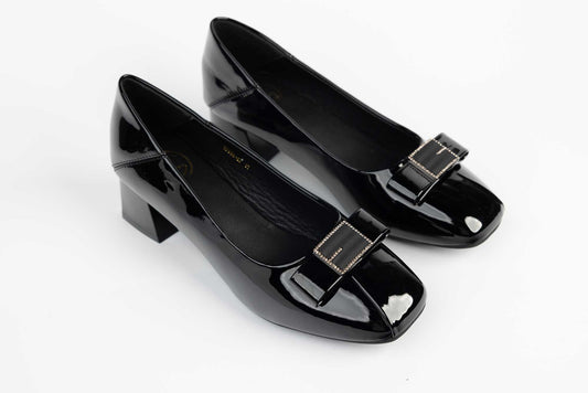 Elegant women's shoes, natural leather FORMAZIONE 508-27 N lacquer