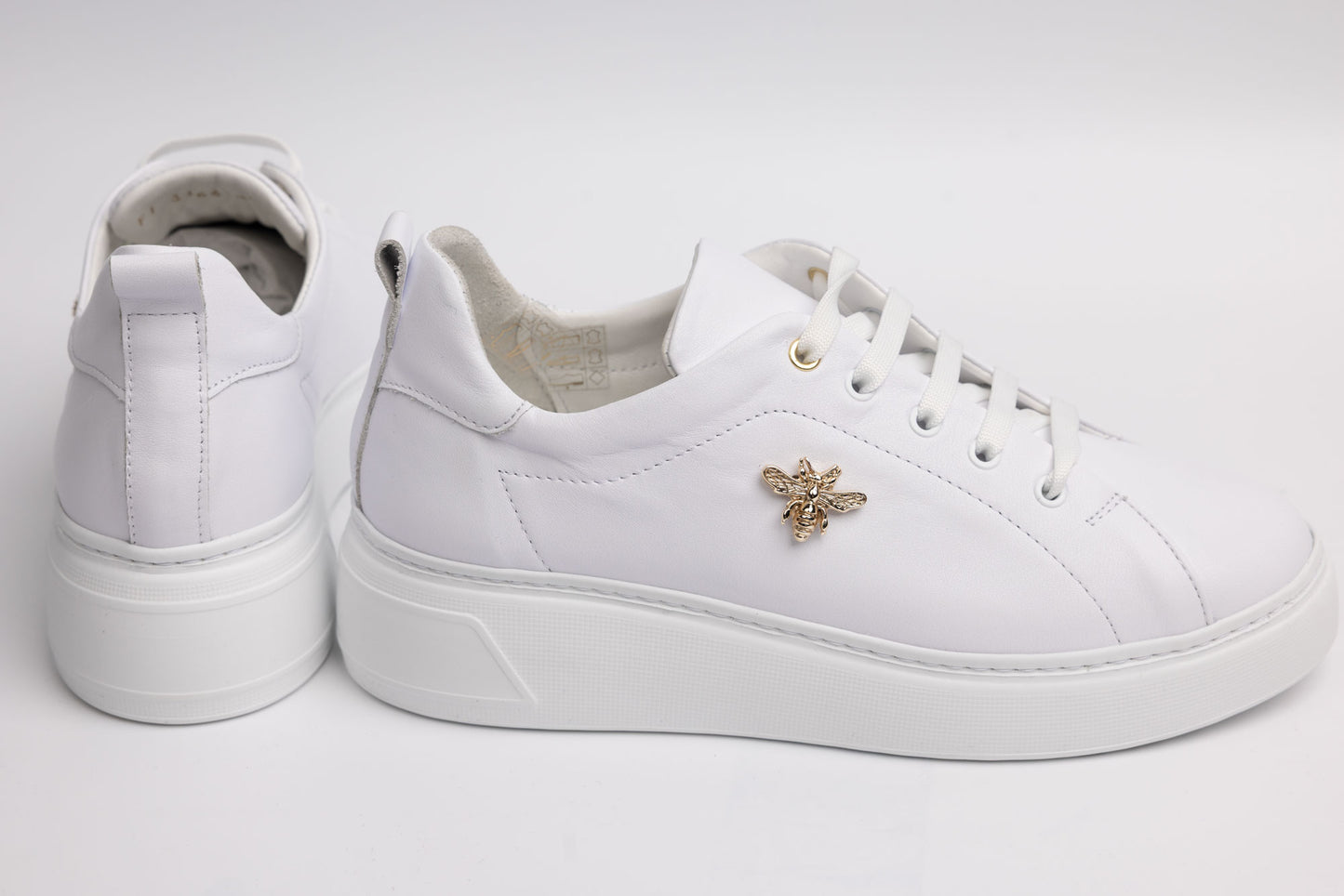 Pantofi damă piele naturală PERLA 3166 Alb