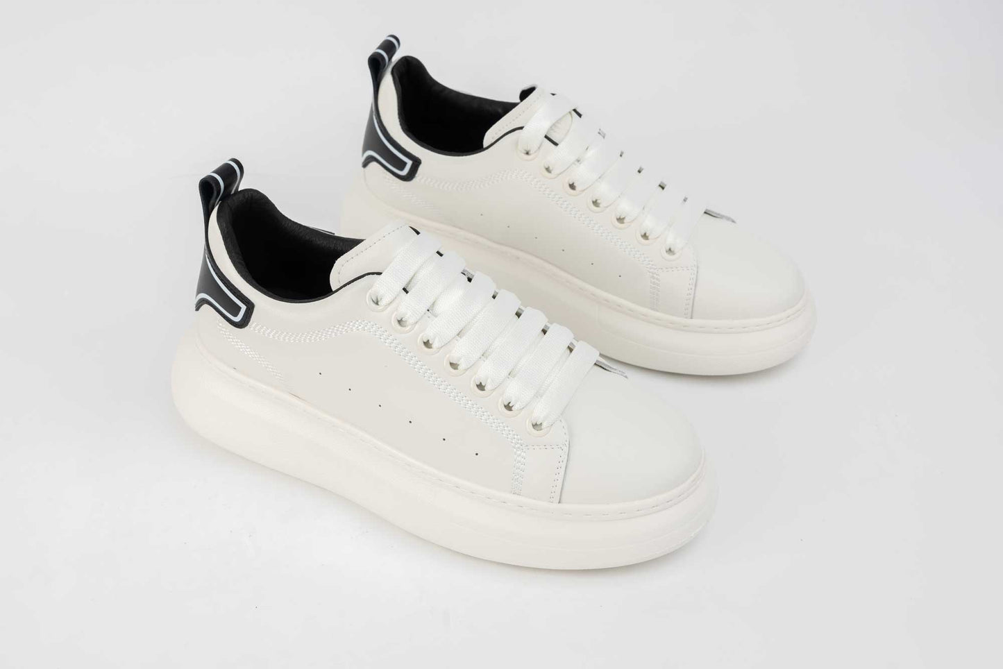 Pantofi barbati sport piele naturala FRANCO GERARDO 3221 Alb N