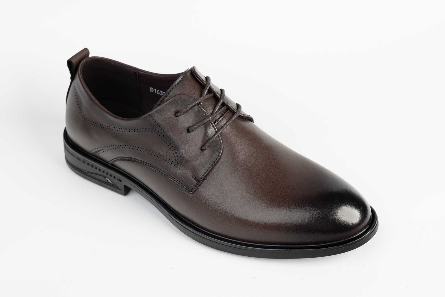Pantofi barbati piele naturala MELS 16395 Coffe
