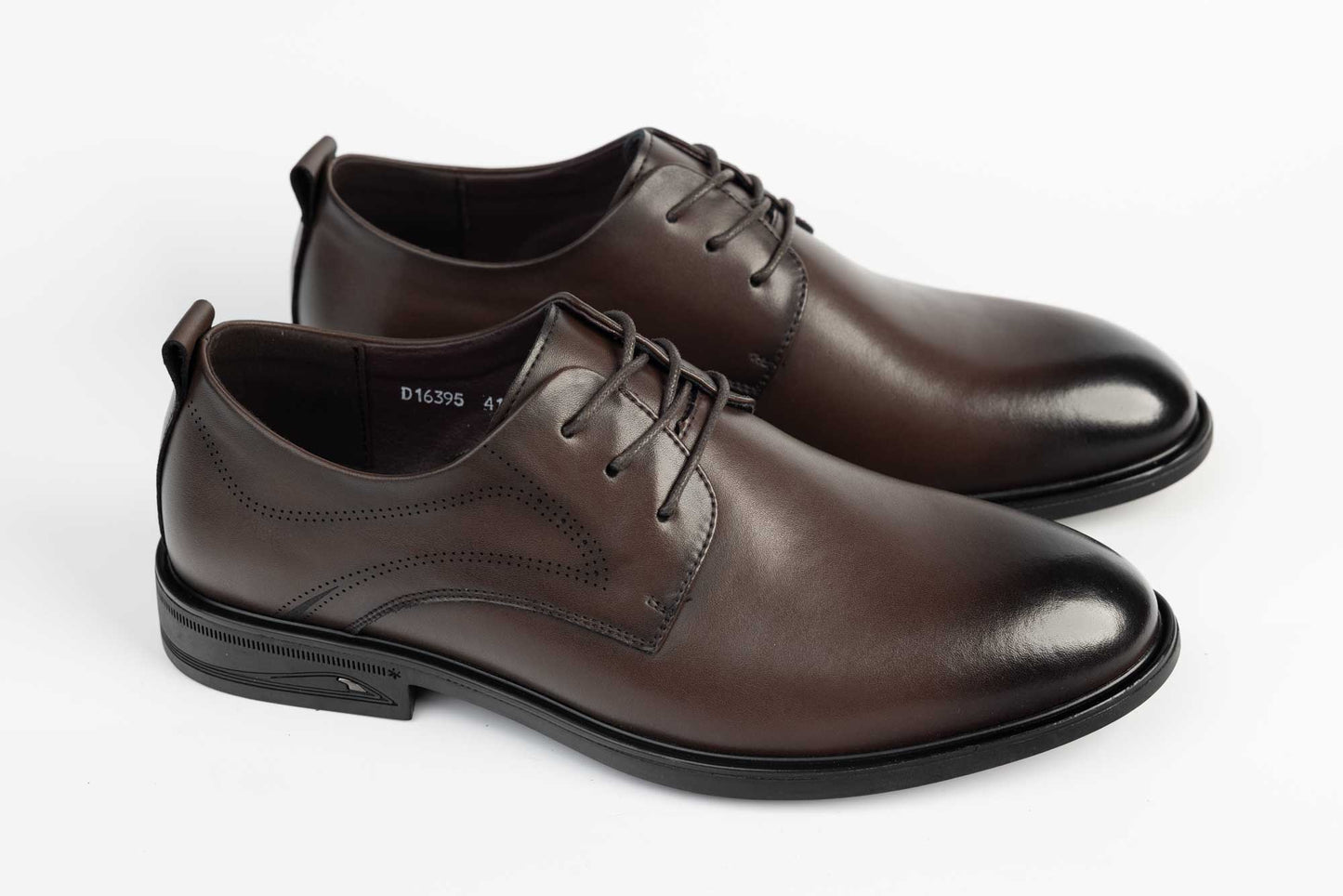 Pantofi barbati piele naturala MELS 16395 Coffe