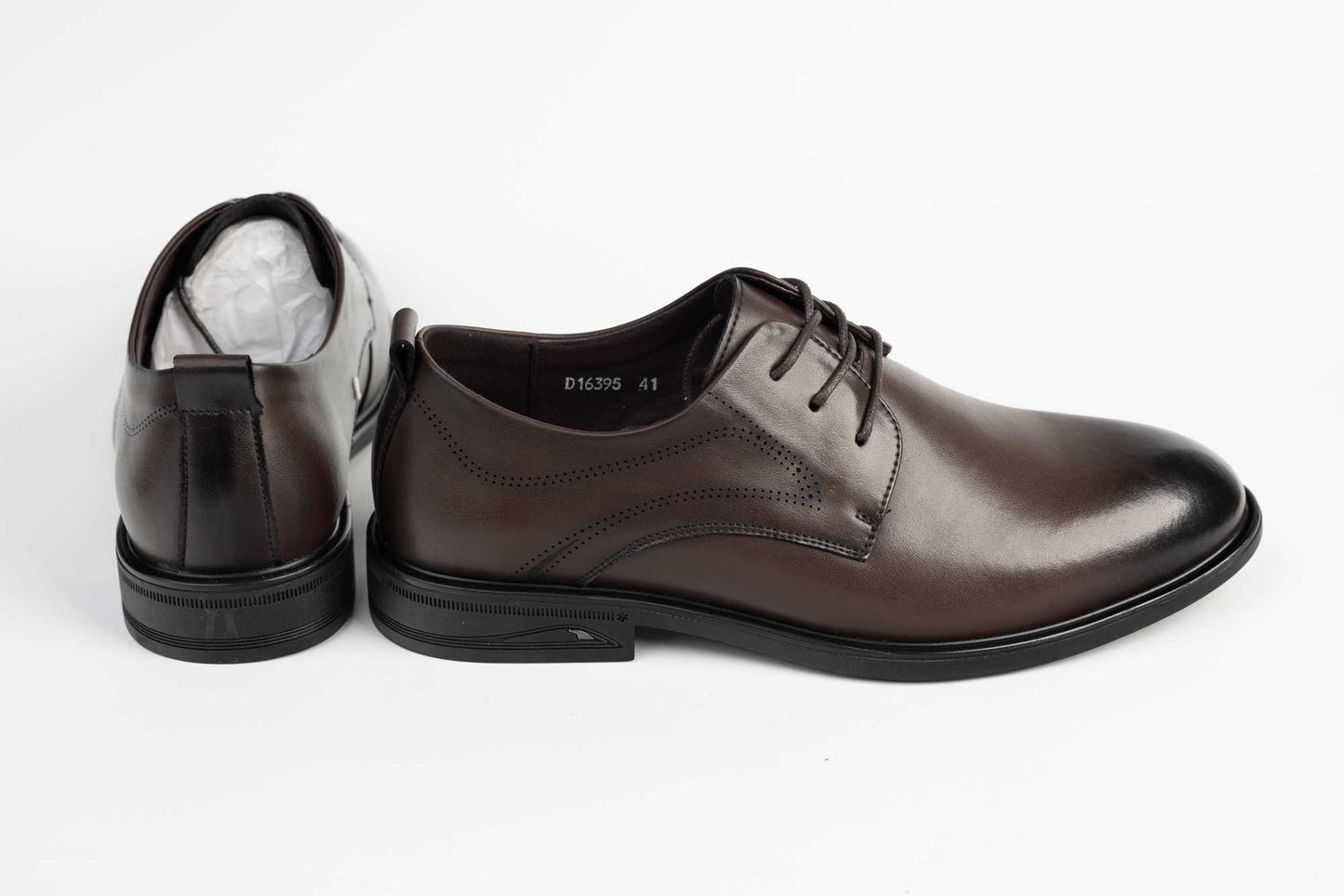 Pantofi barbati piele naturala MELS 16395 Coffe