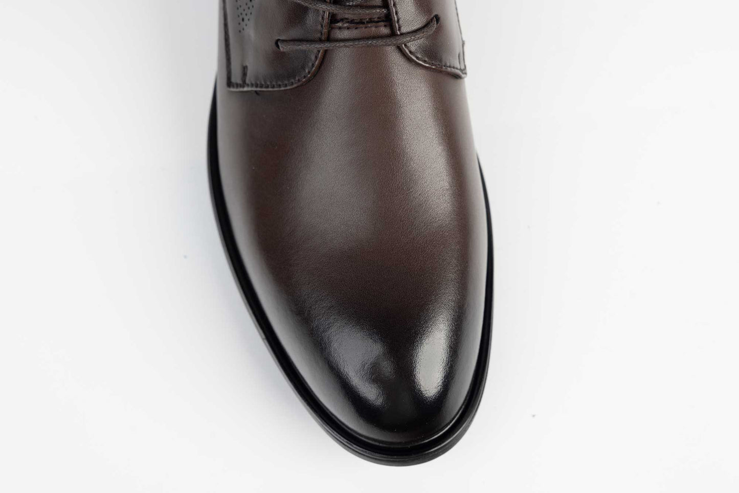 Pantofi barbati piele naturala MELS 16395 Coffe