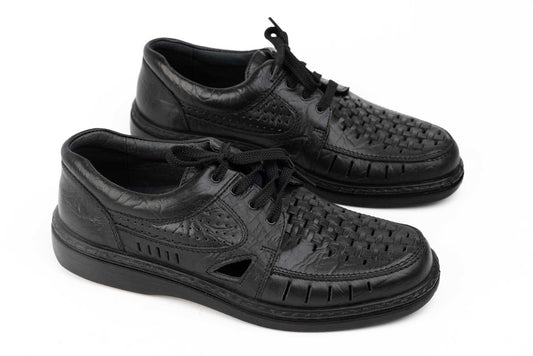 Men's shoes genuine leather TIGINA 100 N perforated