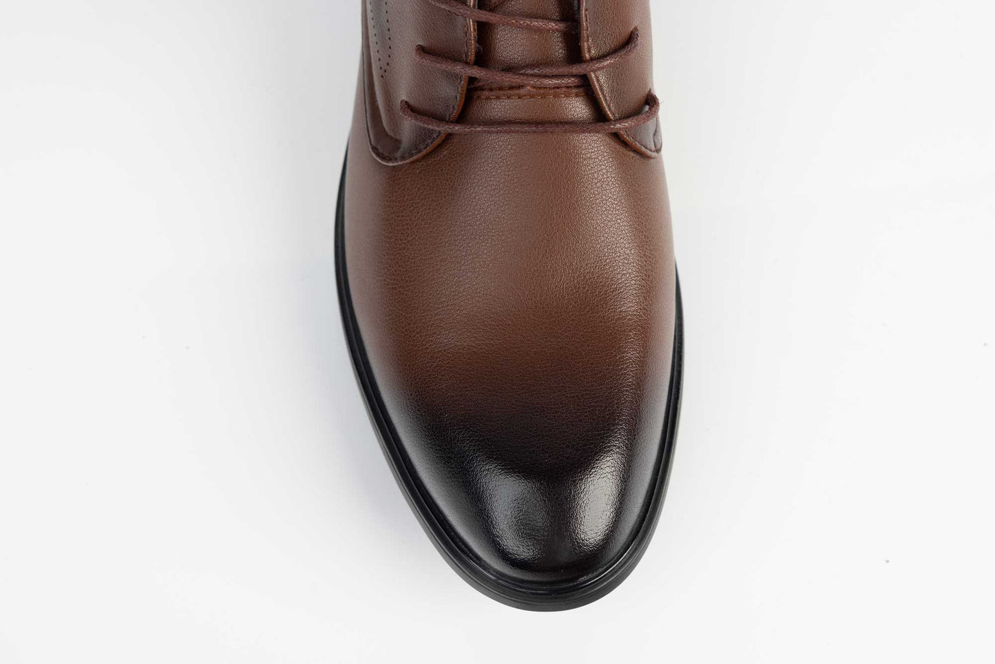 Pantofi barbati piele naturala MELS 16331 Maro