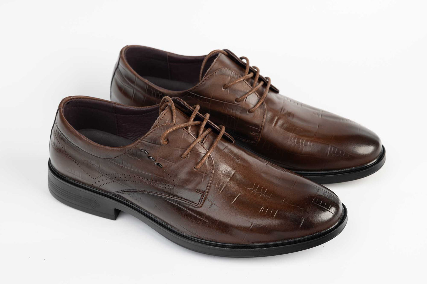 Pantofi barbati piele naturala MELS 817300 Maro