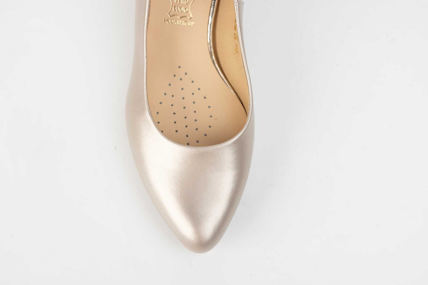 Women's genuine leather shoes SALA 9936 Gold