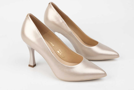 Women's genuine leather shoes SALA 20404 Gold