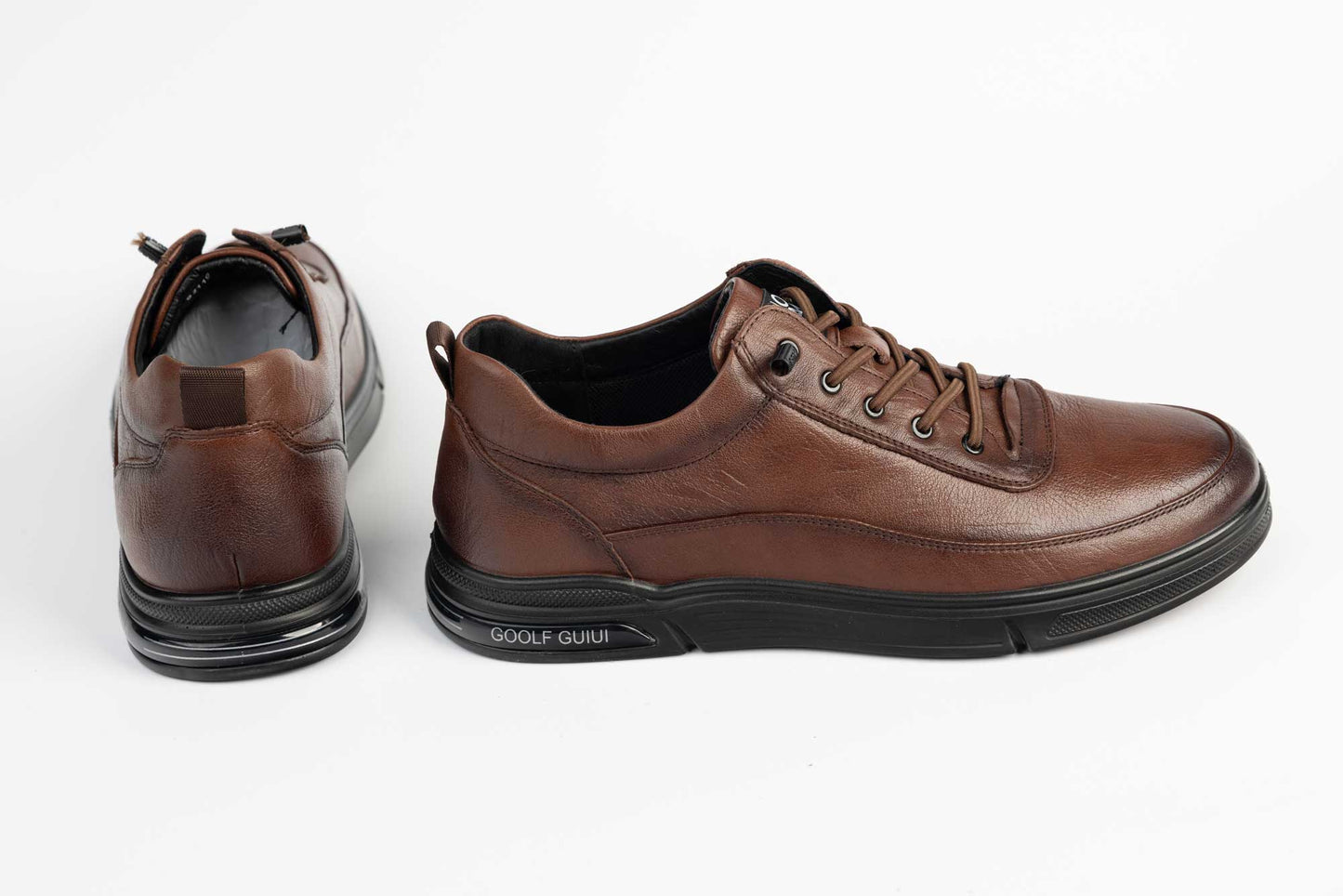 Pantofi piele naturala MELS sport 92119 Coffe