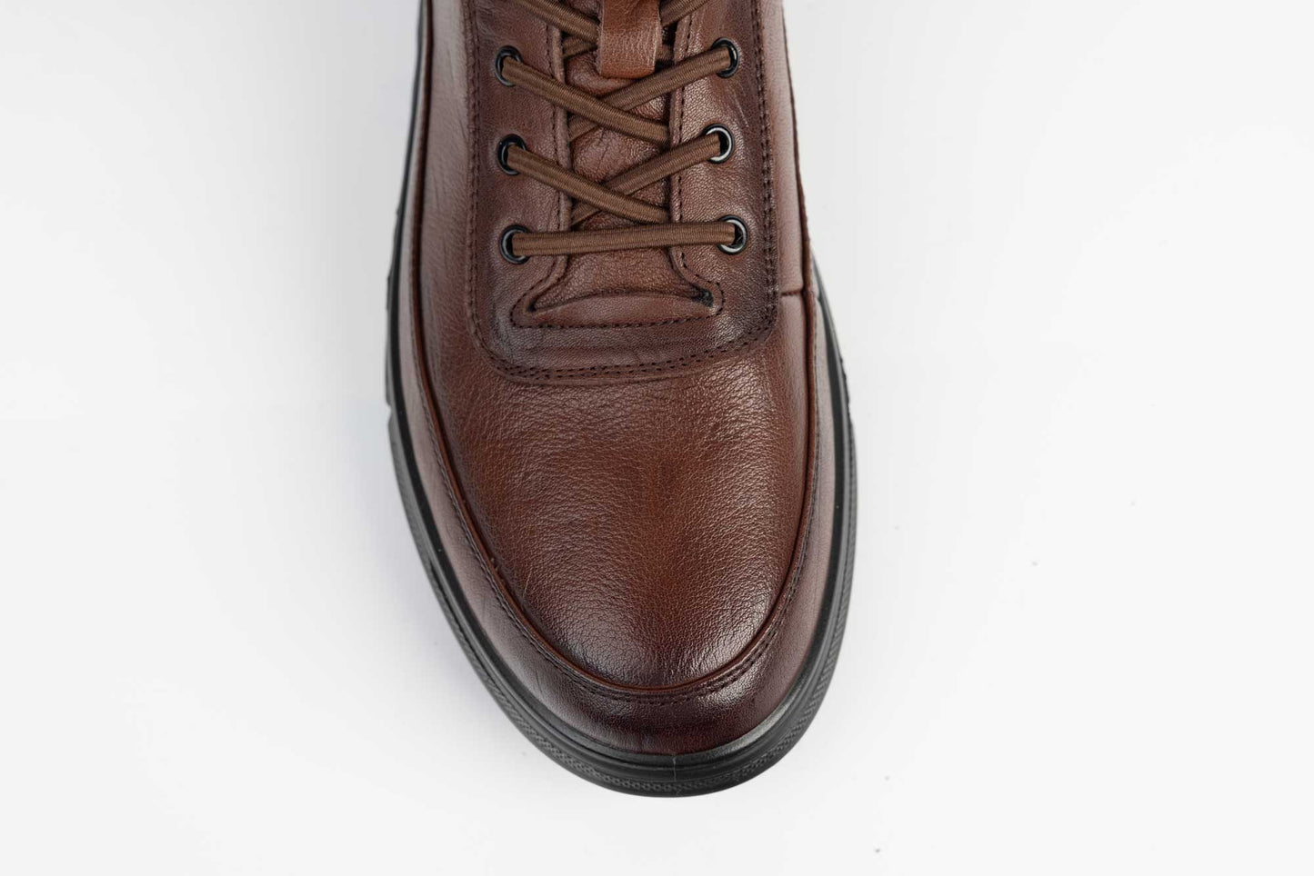 Pantofi piele naturala MELS sport 92119 Coffe
