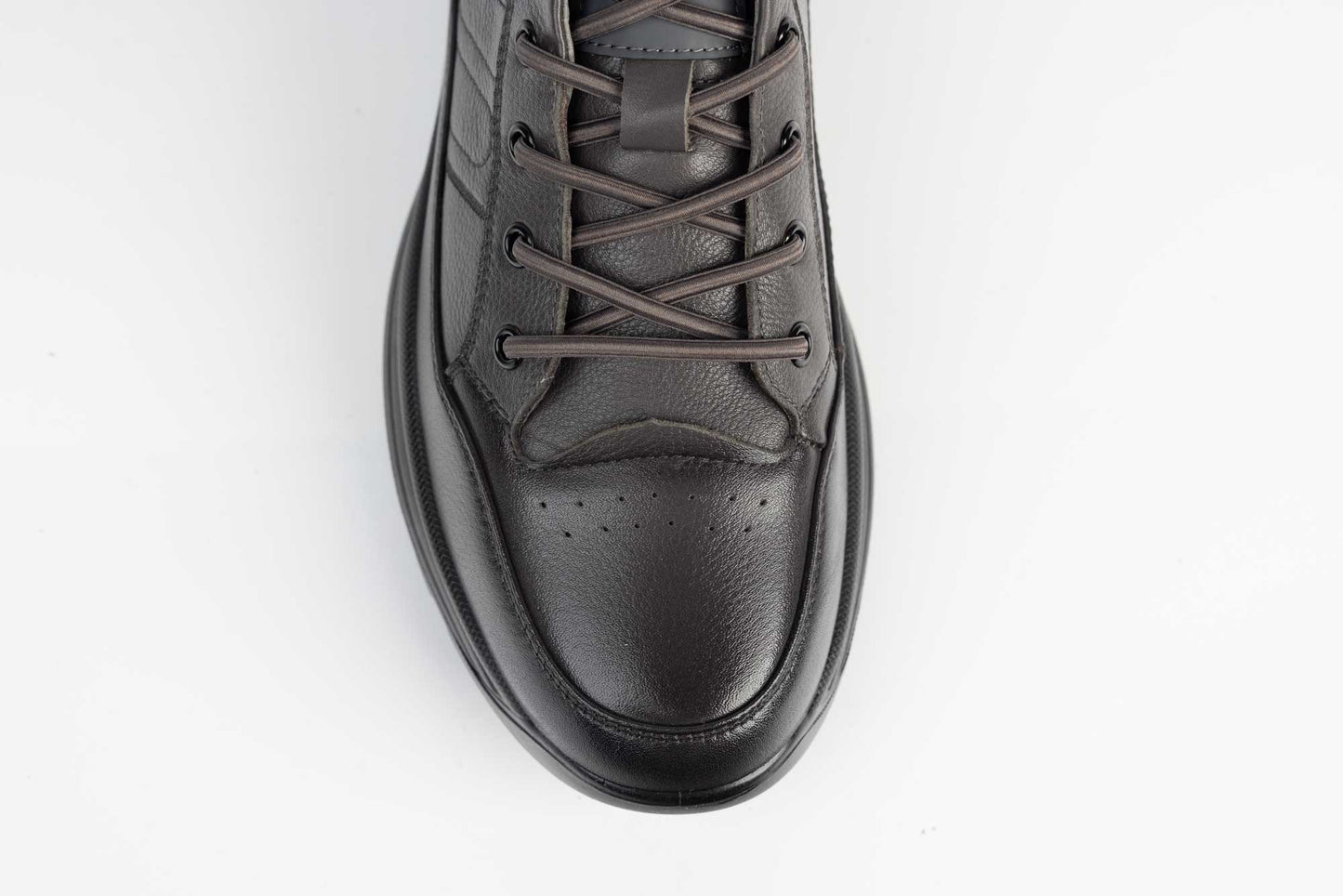 Men's genuine leather shoes MELS 11231 Grey