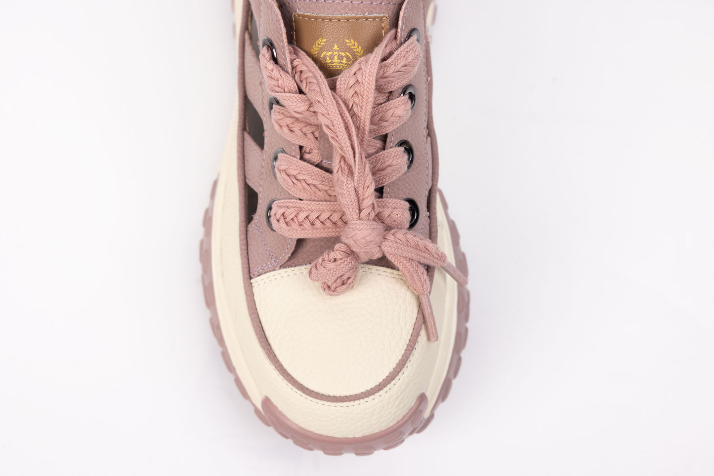 Women's genuine leather sneakers FRANCO GERARDO 9071 Pink