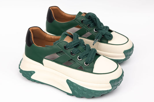 Women's sneakers FRANCO GERARDO 9071 Green
