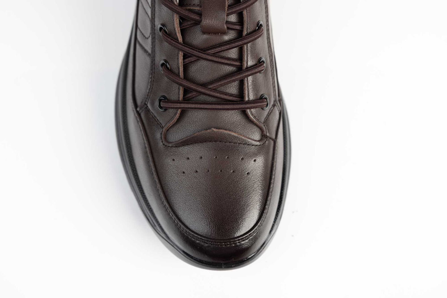 Men's genuine leather shoes MELS 11231 Brown