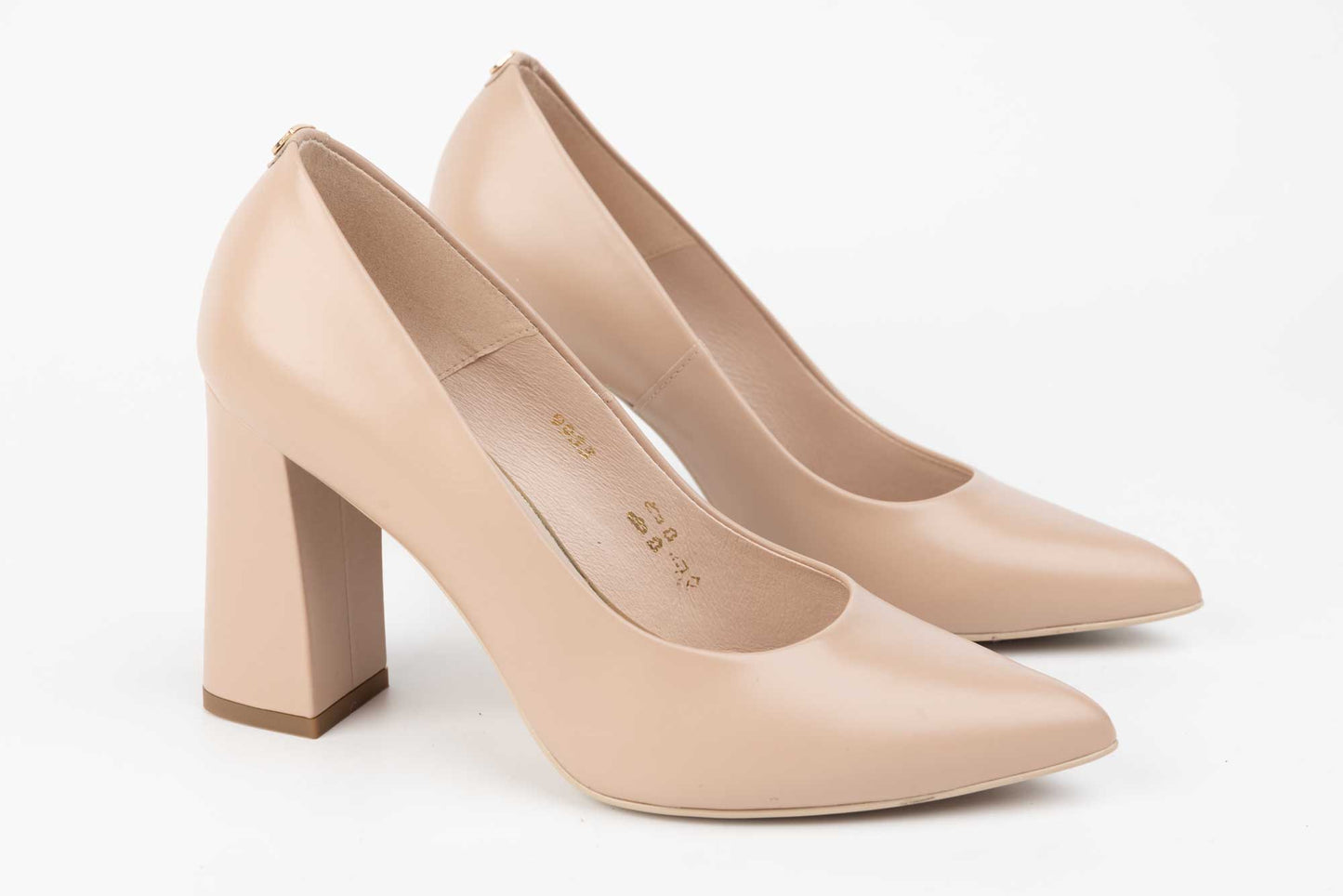 Women's genuine leather shoes SALA 9933 Nude box