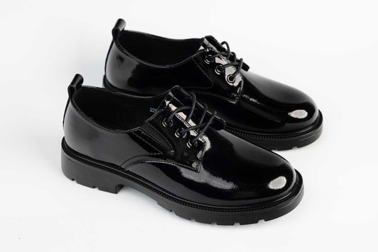 Pantofi dama casual piele naturala FORMAZIONE 220157 N lac