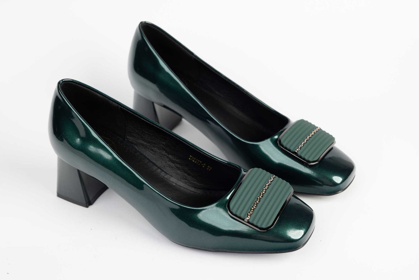 Pantofi dama eleganti piele naturala FORMAZIONE 2377-6 Verde lac