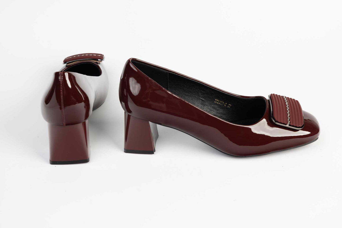 Pantofi dama eleganti piele naturala FORMAZIONE 2377-6 Bordo lac