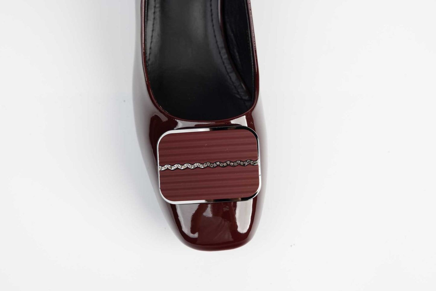 Pantofi dama eleganti piele naturala FORMAZIONE 2377-6 Bordo lac