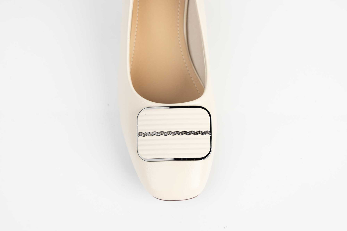 Pantofi dama eleganti piele naturala FORMAZIONE 2377-2 Crem