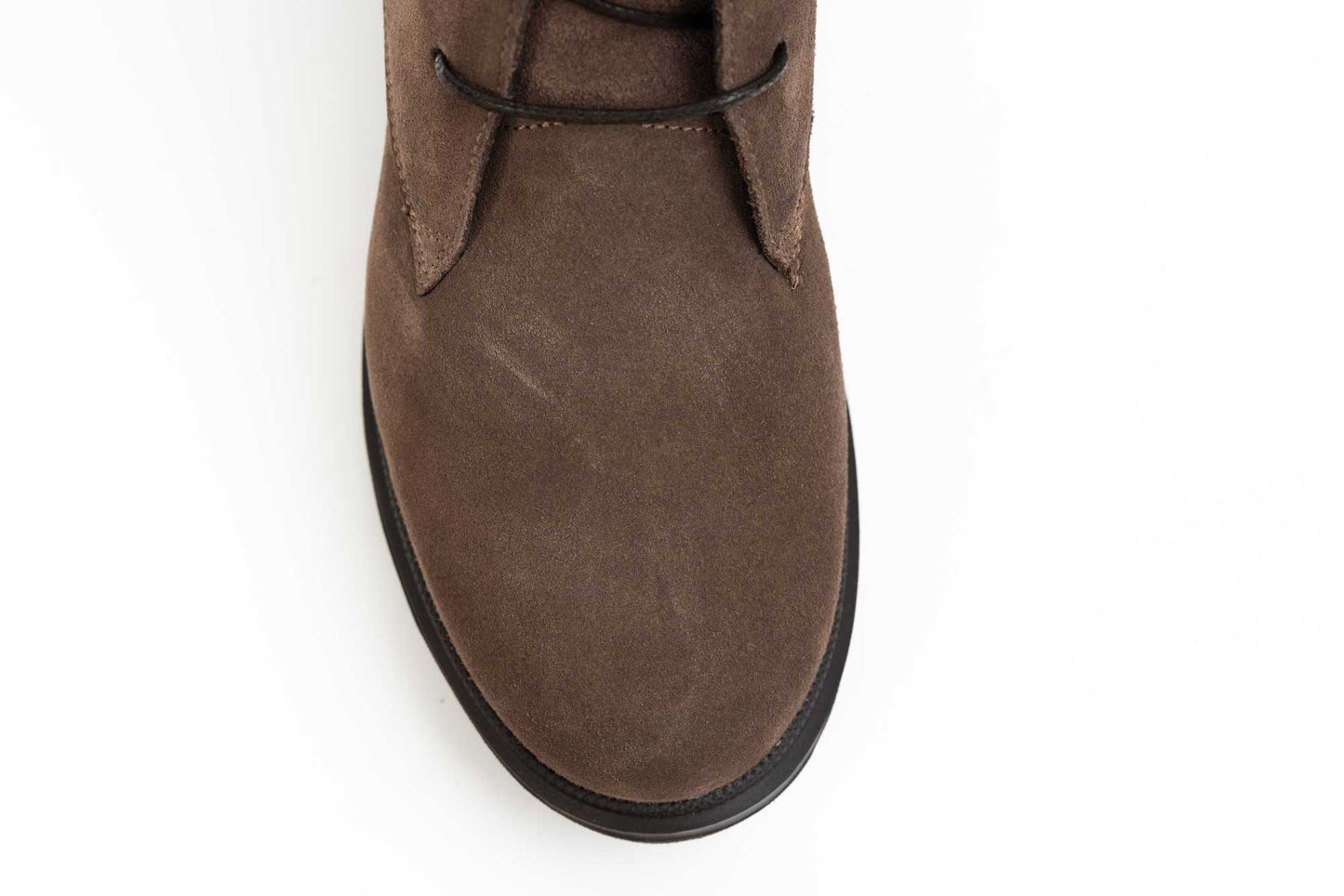 Women's boots CATALI genuine suede leather 004 Brown vel