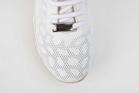 Women's genuine leather shoes PERLA sport 210-20 White