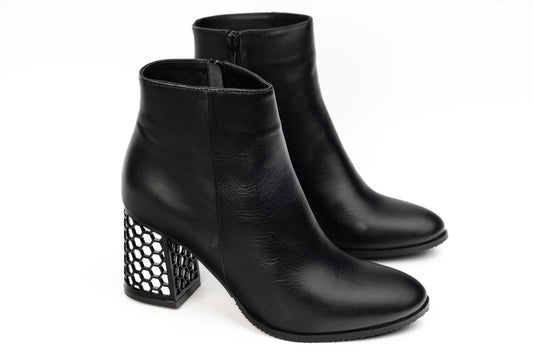 Women's boots made of genuine leather FASCINO 1611 N box