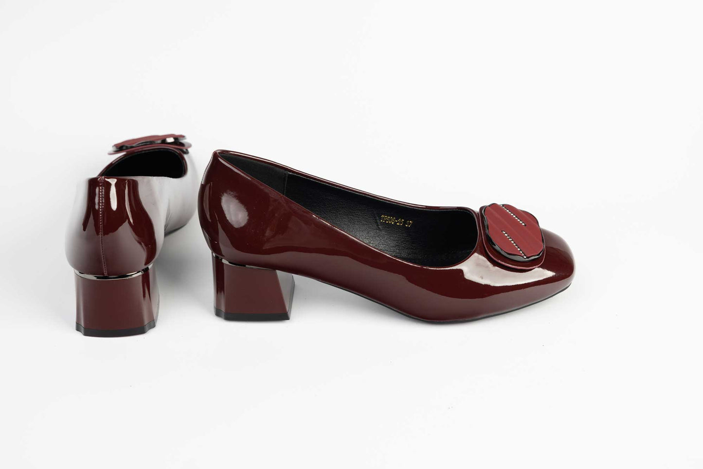 Pantofi dama eleganti piele naturala FORMAZIONE 508-25 Bordo