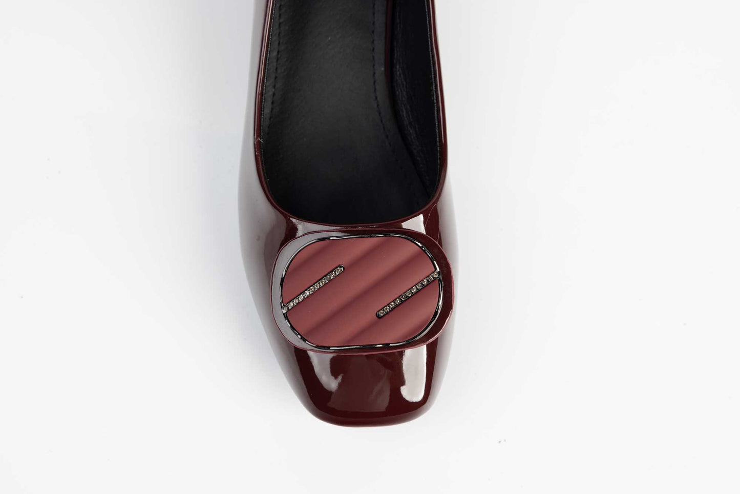 Pantofi dama eleganti piele naturala FORMAZIONE 508-25 Bordo