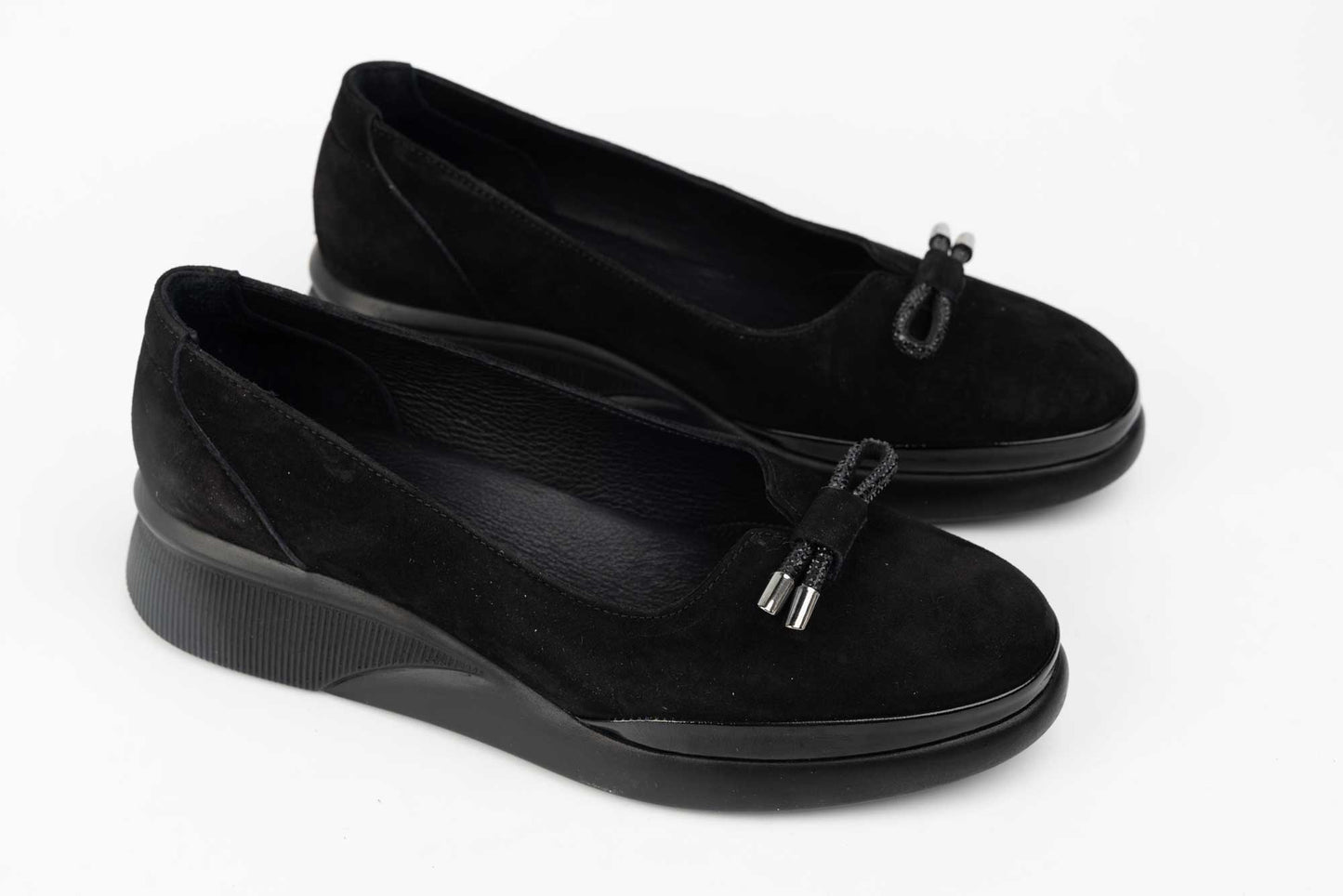 Pantofi dama piele naturala intoarsa 2021 N vel