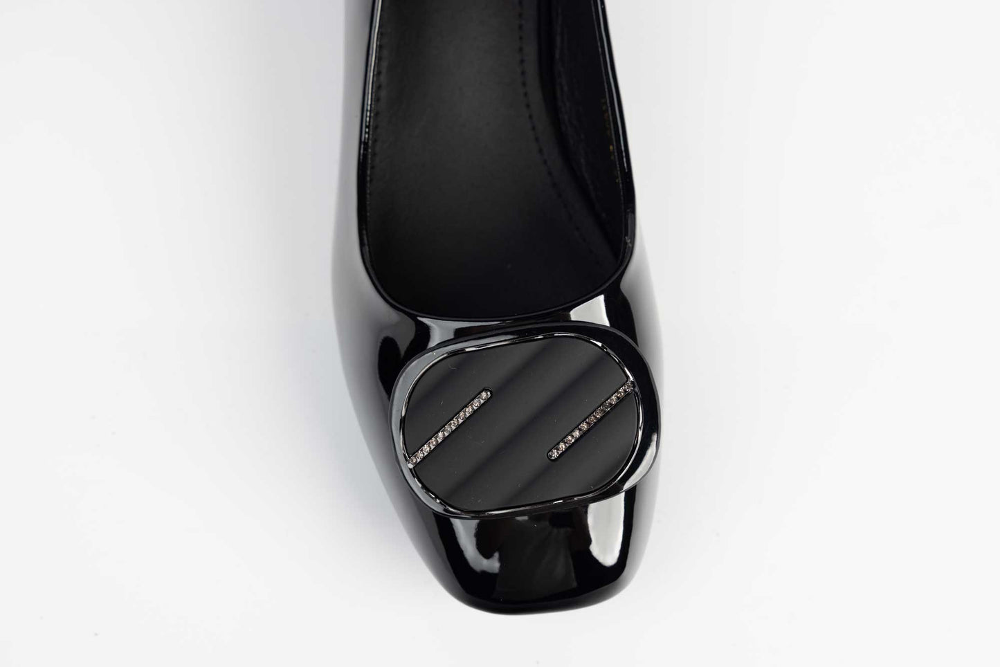 Elegant women's shoes, natural leather FORMAZIONE 508-25 N lacquer