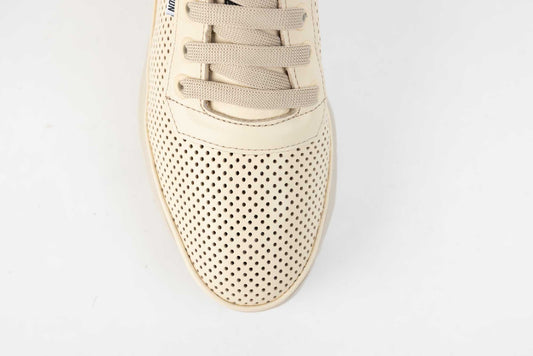 Women's shoes natural leather PERLA sport 610 beige