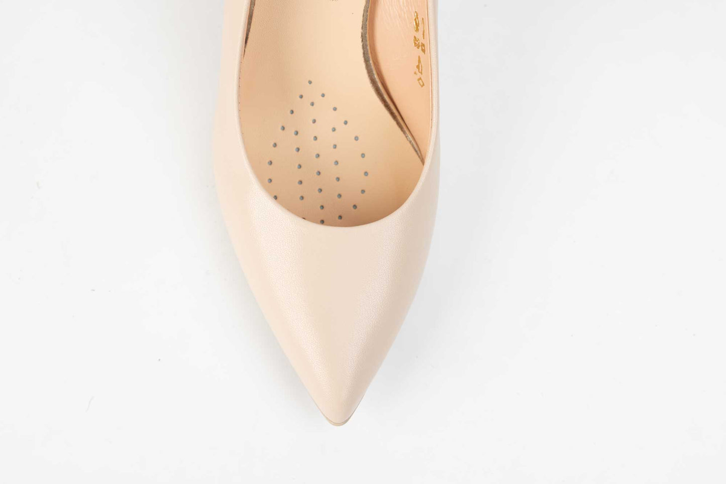 Pantofi dama eleganti piele naturala SALA 1816 bej box