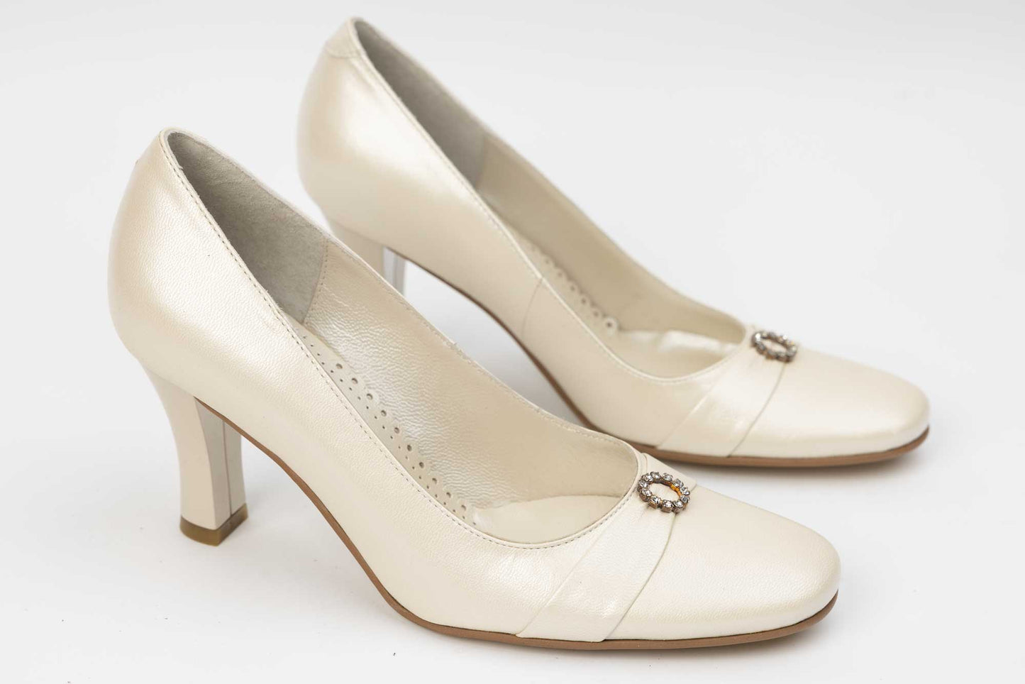 Pantofi dama piele naturala AUTHENTIC 9 Es crem