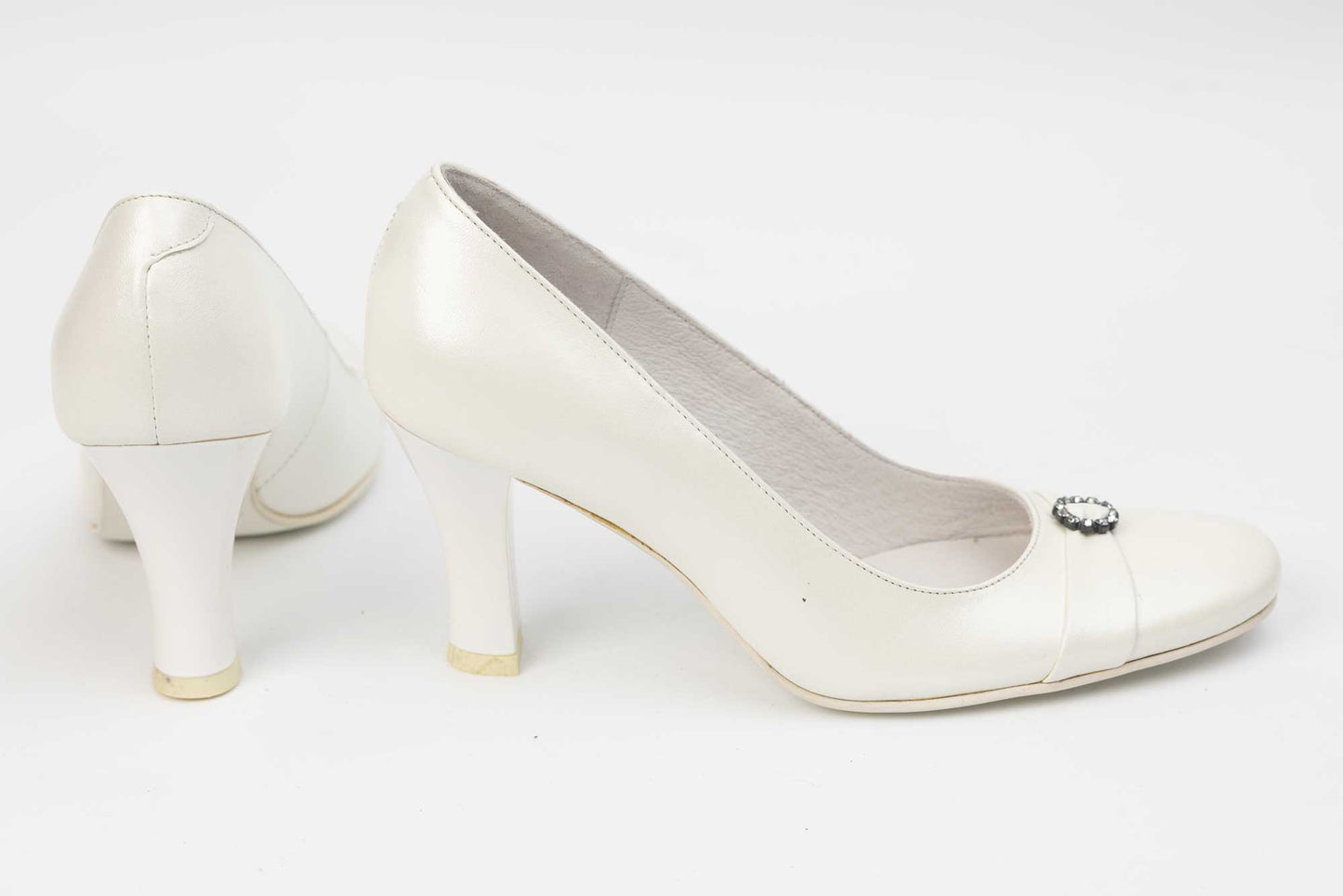 Pantofi dama piele naturala AUTHENTIC 9 Es Alb