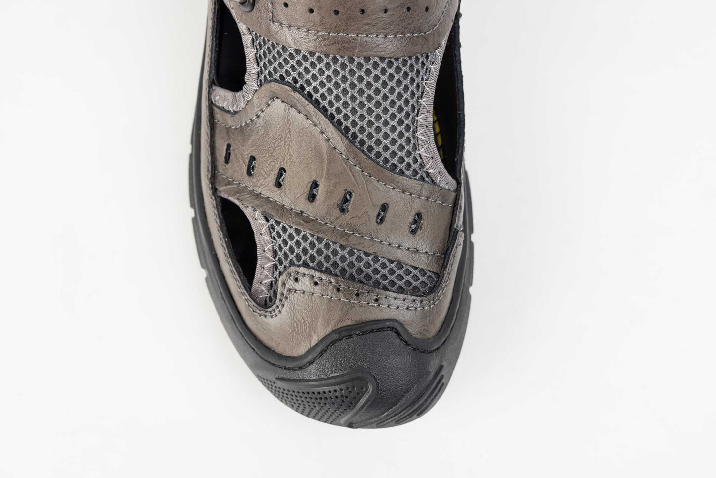 Pantofi sandala piele naturala MELS 2311 Grey