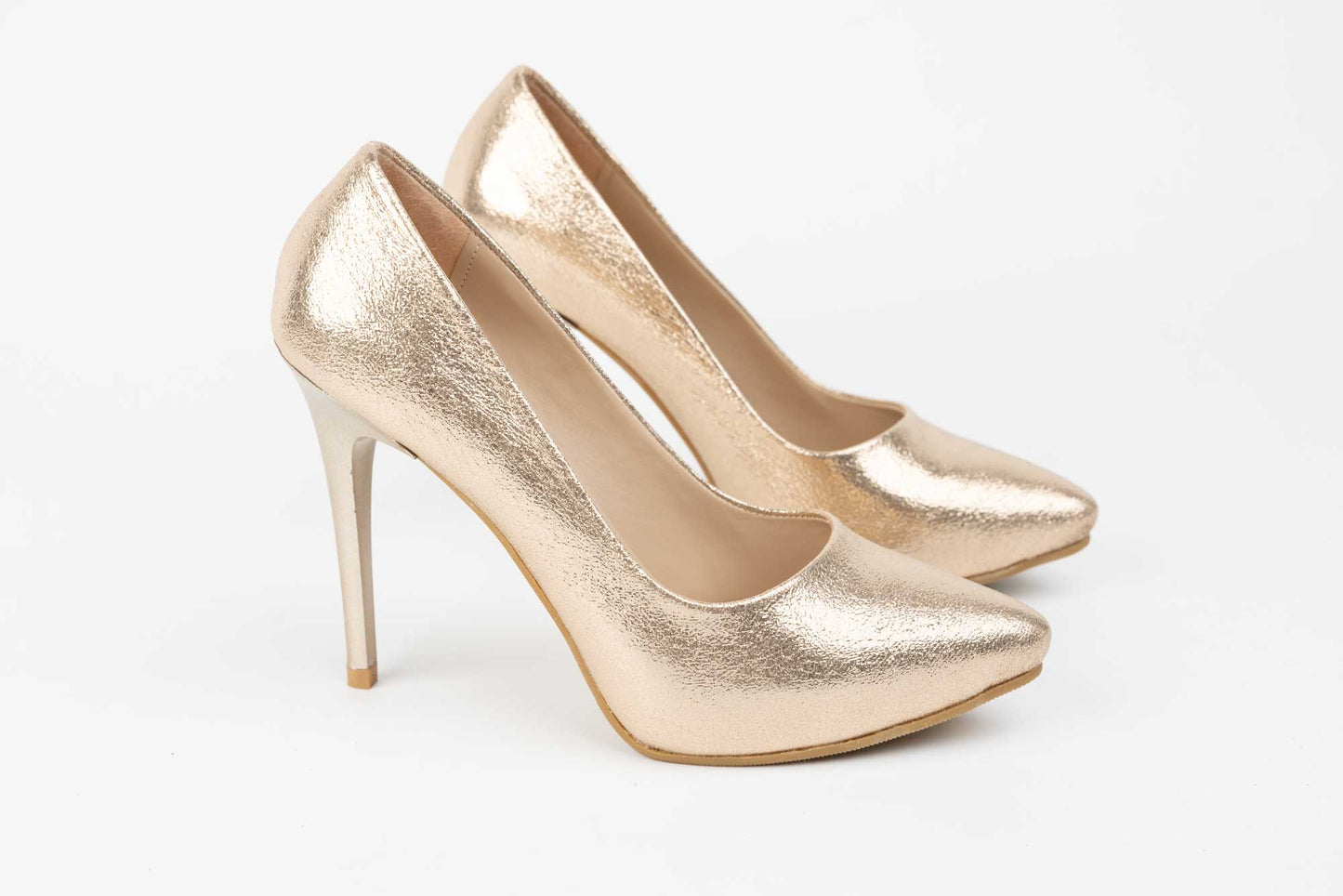 Women's shoes eco leather premium quality KARIN 21 Gold