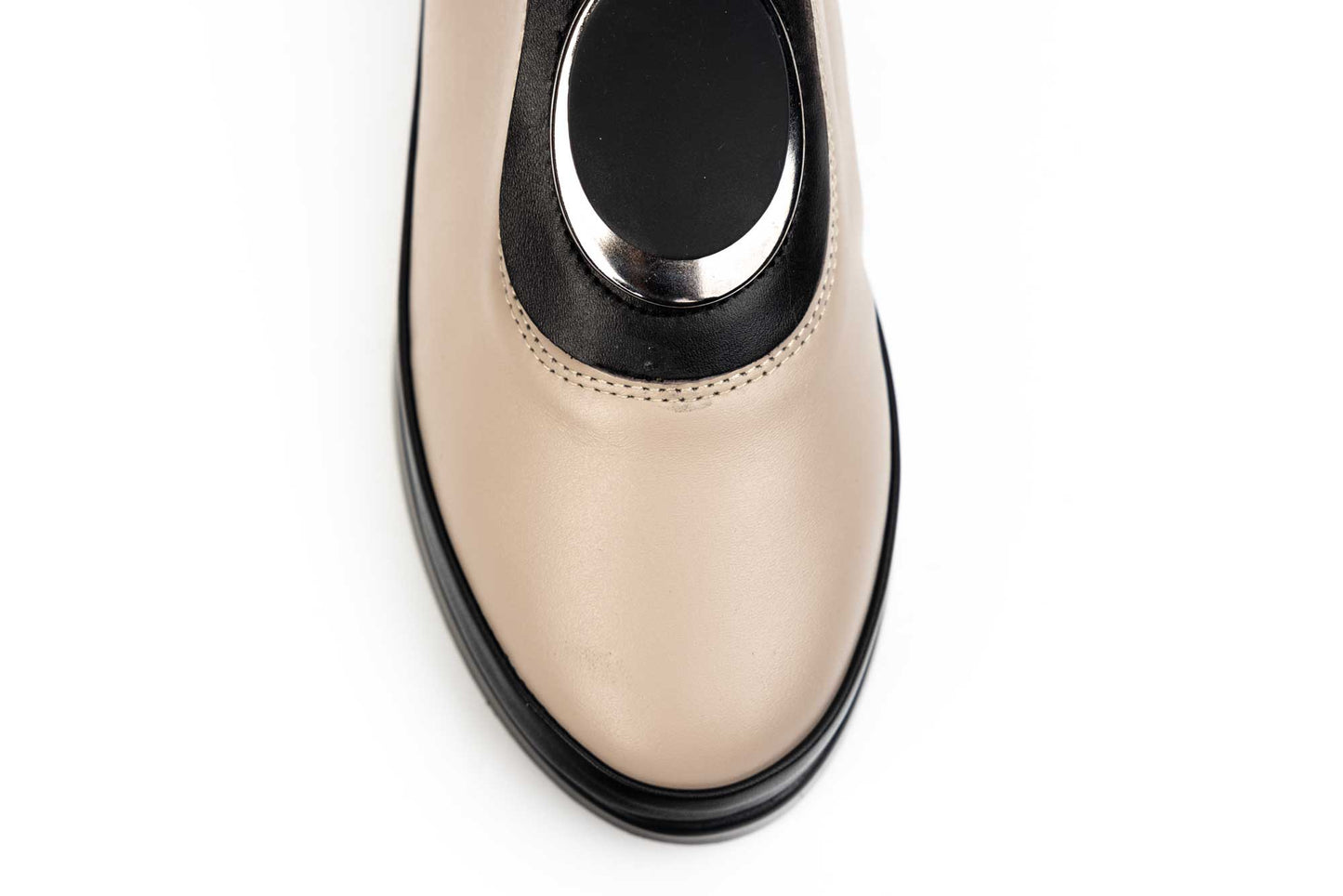 Women's casual shoes made of genuine leather DOGATI 2450 Mink