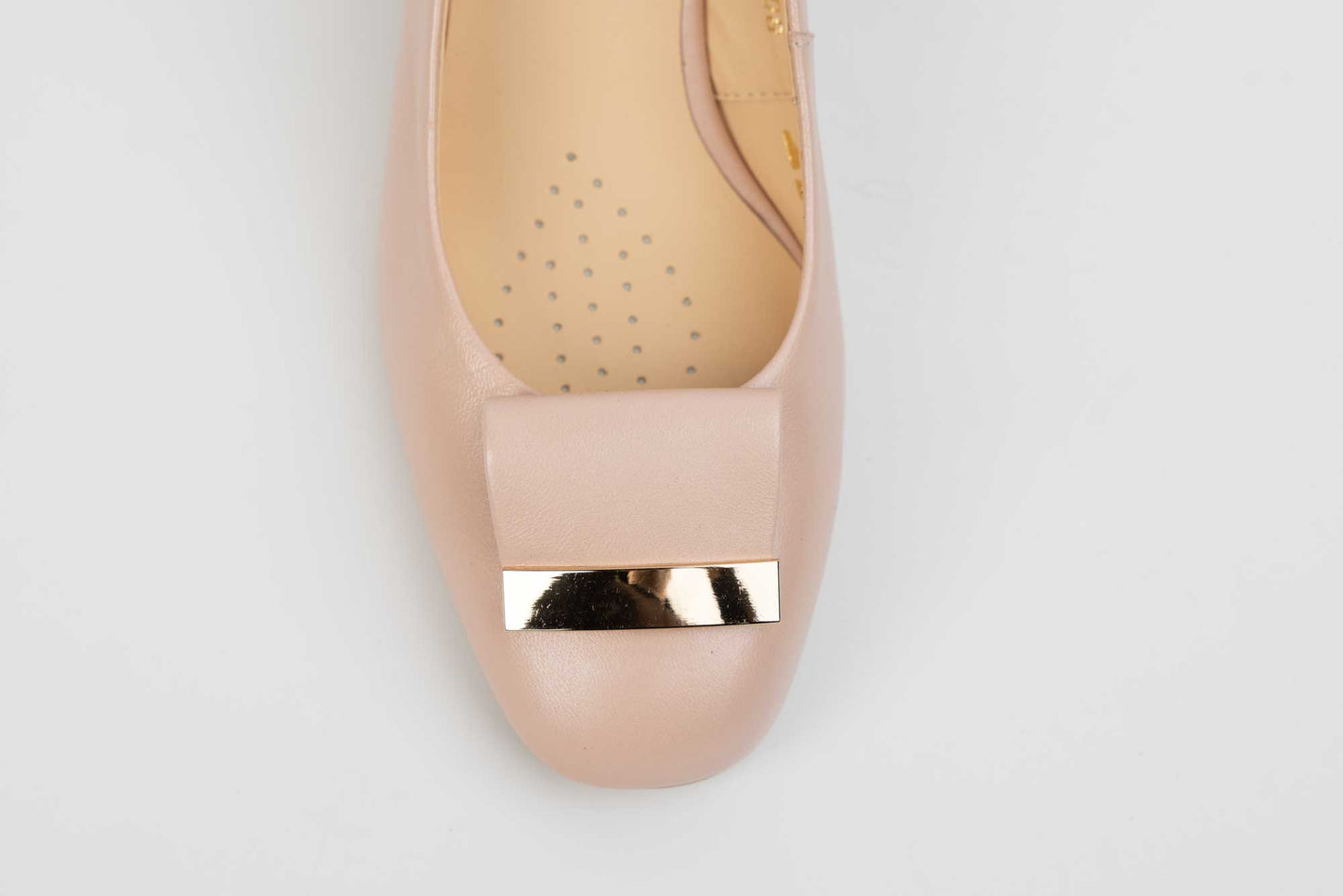 Elegant women's shoes made of natural leather SALA dec 20708 Pink