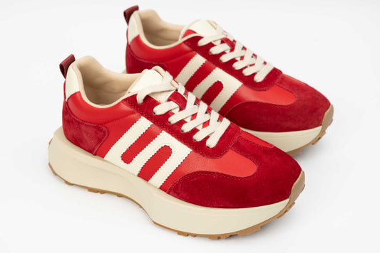 Women's casual shoes BETINA 7032 Red